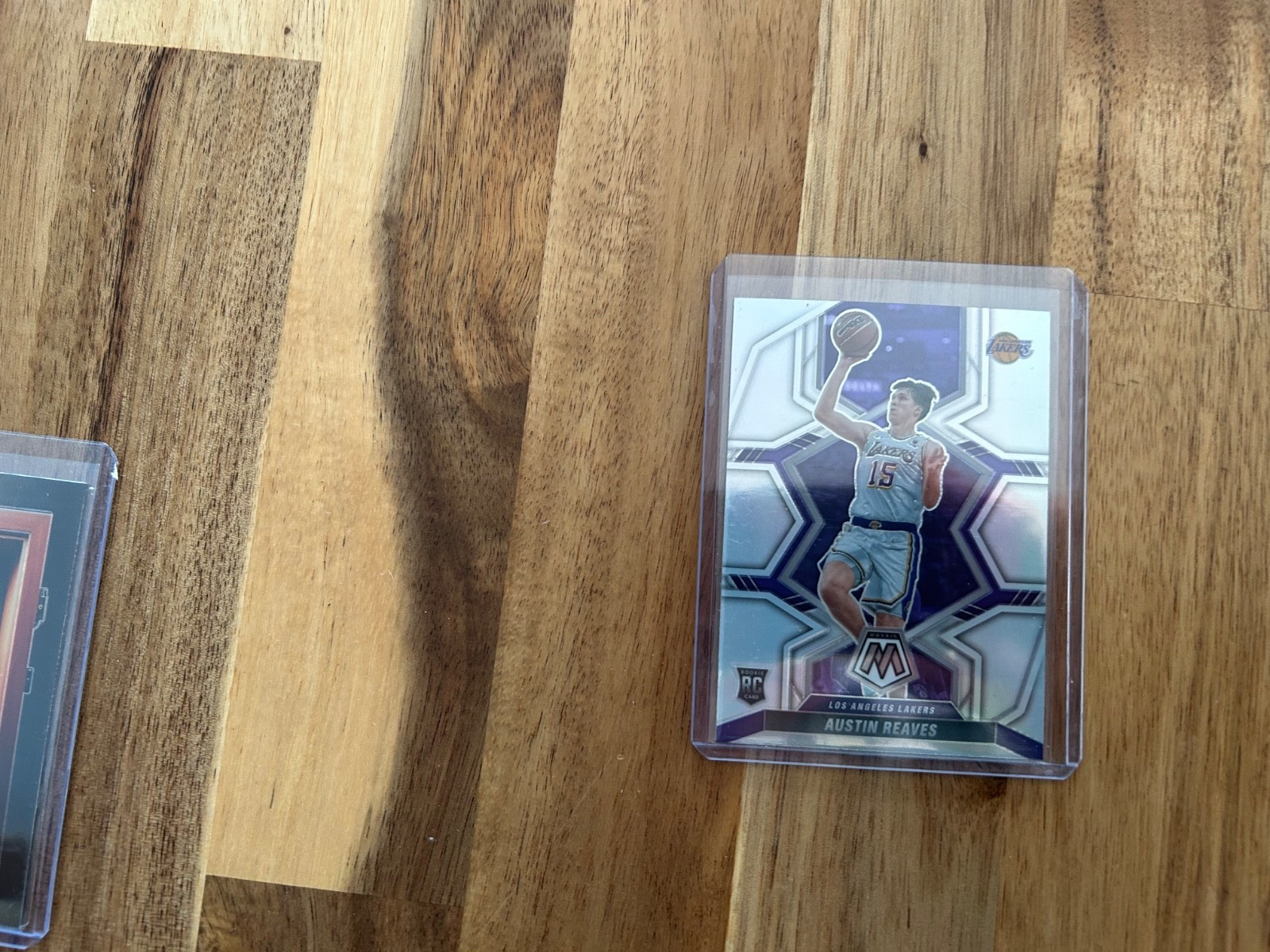 2021-22 Panini Mosaic - Austin Reaves #241 Silver Prizm (RC) ROOKIE LA LAKERS
