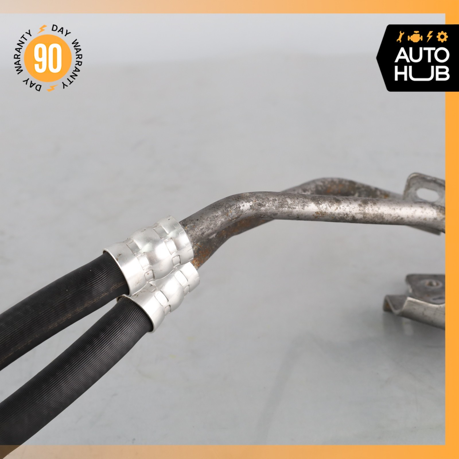 13-15 Bentley Continental GTC GT 4.0L V8 Transmission Oil Cooling Line Set OEM