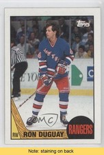 1987-88 Topps Ron Duguay #110 READ 0a1