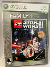 XBOX 360 Live Lego Star Wars II The Original Trilogy Rated E Authentic Tested