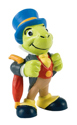 BULLYLAND  Disney 12397 '' Jiminy Grille '', NEU mit Fähnchen, DHL-Paketversand