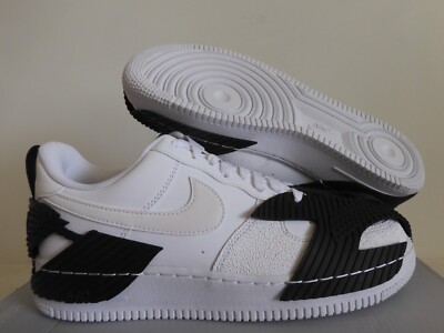NIKE AIR FORCE 1 AF1 NDSTRKT AF WHITE-WHITE-BLACK SZ 10 [CZ3596-100]