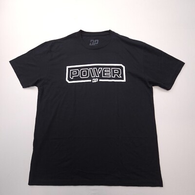 Diesel Power Gear Mens T Shirt Black Power Graphic Crewneck Short Sleeve NWOT
