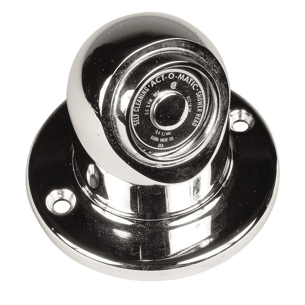 SLOAN AC450-2.5 Shower Head,Bulb,2.5 gpm 5E547