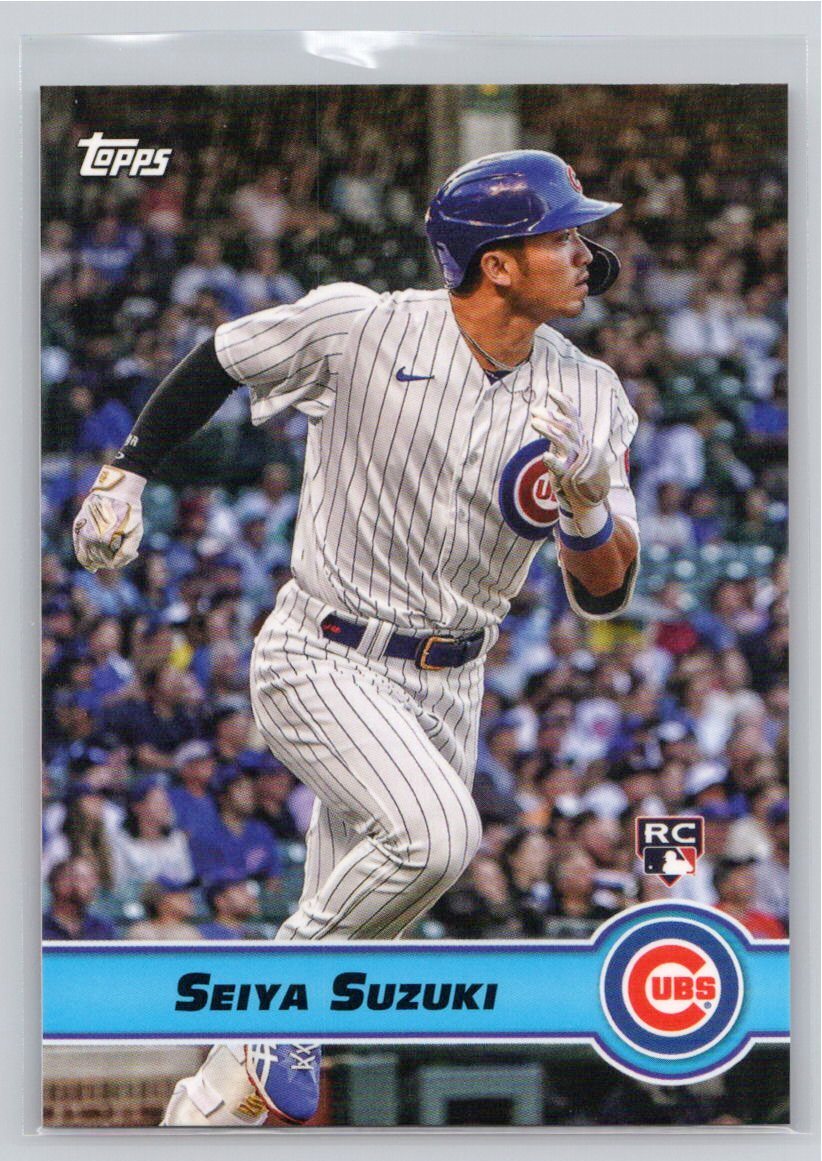 2022 Topps UK Edition #PG-22 Seiya Suzuki Chicago Cubs RC Baseball