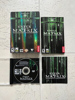 NEUWERTIG! Enter The Matrix - DVD-Rom Edition - PC - US Glossybox