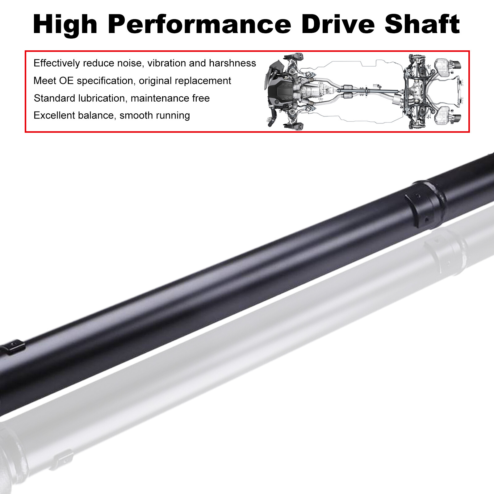 Front Driveshaft Prop Shaft Assembly For Jeep Grand Cherokee 4.0L Auto 1999-2004