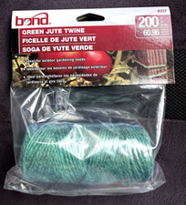 Bond Manufacturing Green Jute Garden Twine
