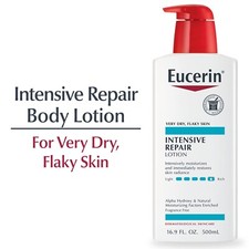 Eucerin Intensive Repair Lotion Fragrance Free Very Dry skin 16.9 fl oz (500 ml)