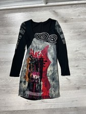 Rare SAVE THE QUEEN Long Sleeve Dress All Over Printed