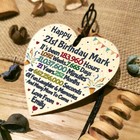 Sorry You're Leaving Hanging Wooden Heart Sign Plaque Work Colleague Leaving Gifts Dark Wood Hearts Signs Work Gifts Leaving Decorations Christmas Secret Santa Gift Leaving Present Ideas