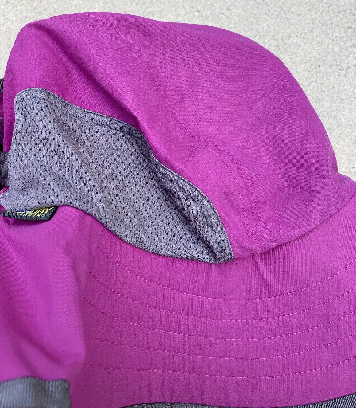 Women's Sunday Afternoons Pink Purple Ultra Adventure Wide Brim Hat L Nylon Sun