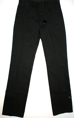 New Mens 44 Italy 28 Designer CNC Costume National Pants Black Trousers Office 