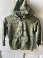 Carter's Boys Zip-up Fleece Hoodie Size 7 - Pre Owned