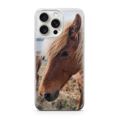 Sunny-Case Handyhülle für Xiaomi 14 Pferd Lang Nase braun Nr.667 Stute Hengst