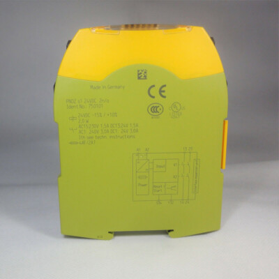 For Pilz PNOZ S1 24VDC 2n/o Safety Relay Module 750101