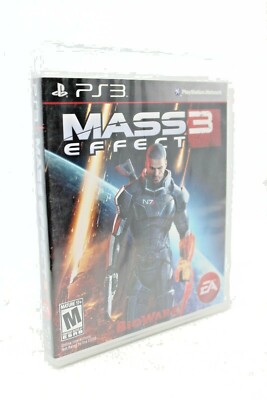 Mass Effect 3 - PlayStation 3 - PS3 - Role Playing Game - W/ Manual