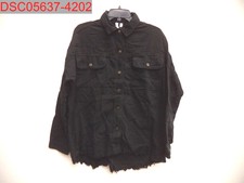 Pre-owned - Elan Women's Black Dolly Happy Smiley Face Jacket, Size M