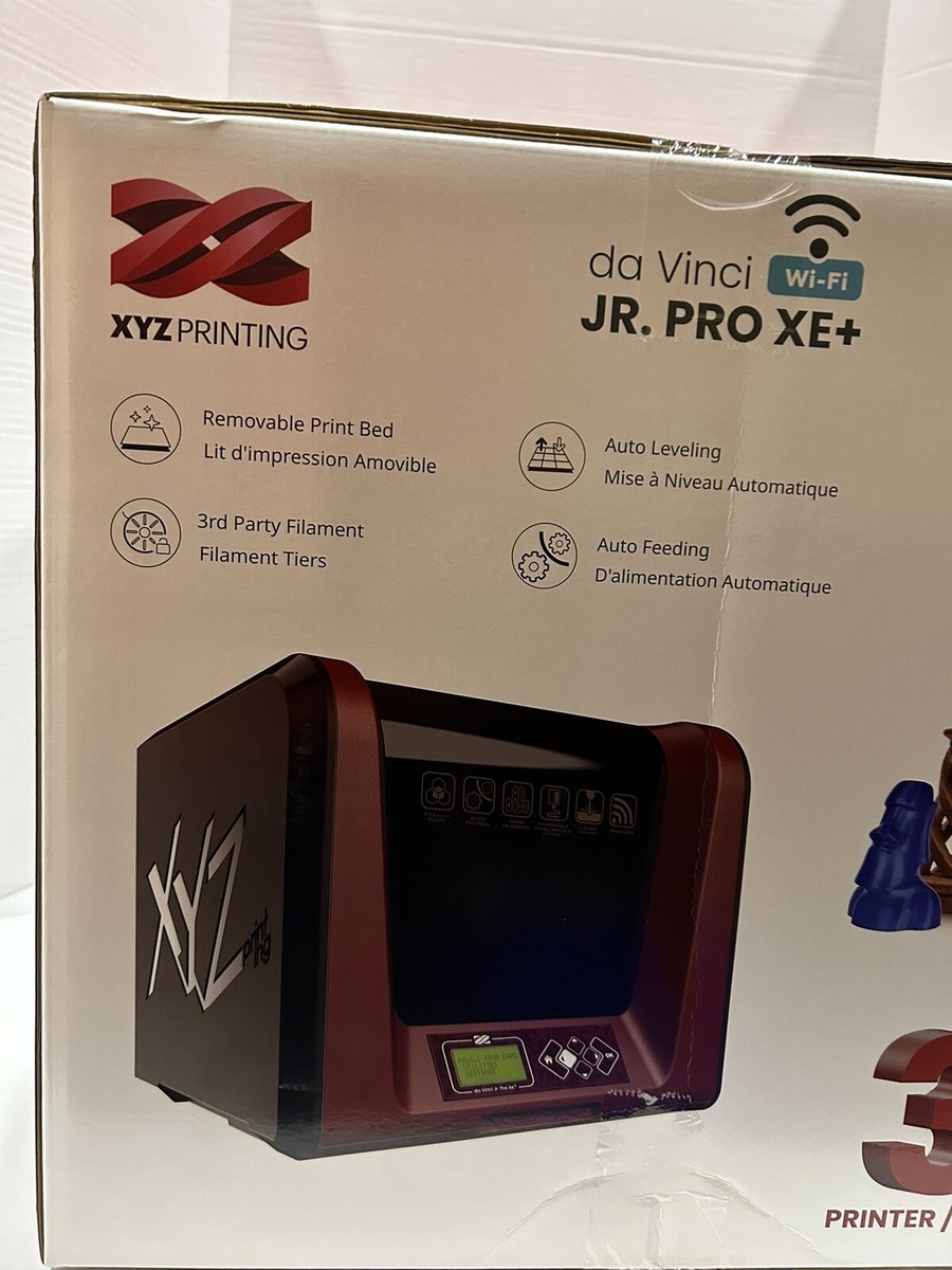 Brand New XYZPrinting Da Vinci Jr Pro XE+ 3D Printer ~ 6.9