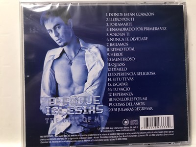 Rare CD Enrique Iglesias Best Of Me Donde Estan Corazón Por Amarte.