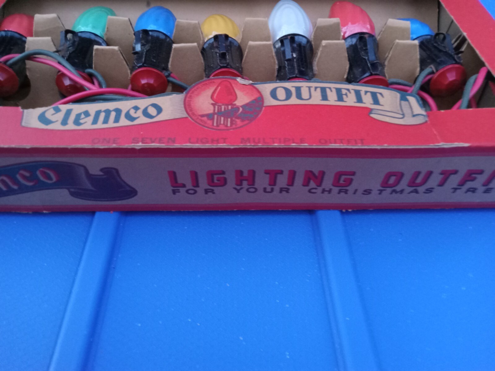 vintage christmas lights eBay