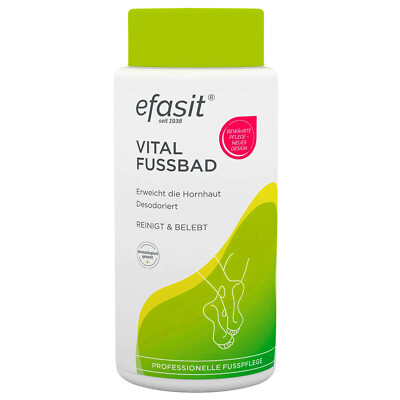 Efasit Vital Fußbad 400g – Sanfte Hornhautpflege Mit Desodorierender Wirkung