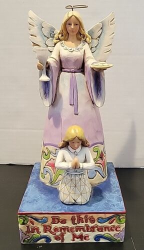 Figurine Jim Shore Designs 2007 First Communion - "Do This In Remembrance Of Me" - Photo 1/5
