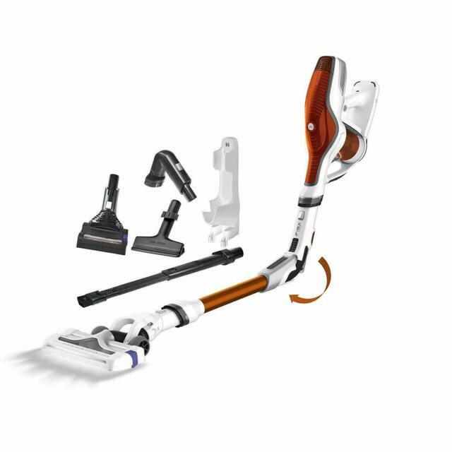Rowenta Air Force Flex 560 RH9474WO 0,65L Scopa Aspirapolvere a Batteria -  Bianco/Arancio | Acquisti Online su eBay