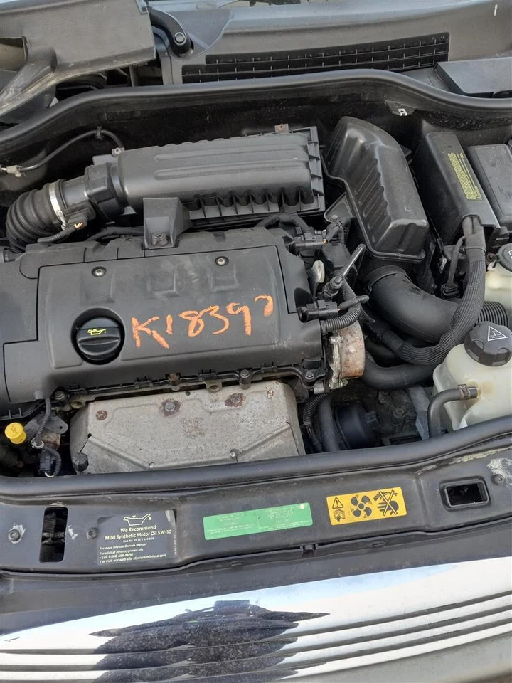 Conjunto de espejo retrovisor de puerta Mini Cooper RH 2008 - marrón - OEM 430595 - 160 k millas Foto 3 de 4