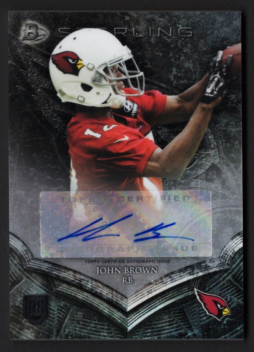 John Brown Bowman Sterling Autograph #BSAJB Base