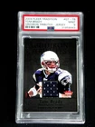 TOM BRADY 2004 FLEER TRADITION GAME WORN USED JERSEY PATCH PSA 9 MINT GRIDIRON