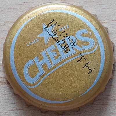 NEU! NEW! Kronkorken CHEERS BEER aus THAILAND