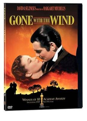 Gone with the Wind - DVD - VERY GOOD