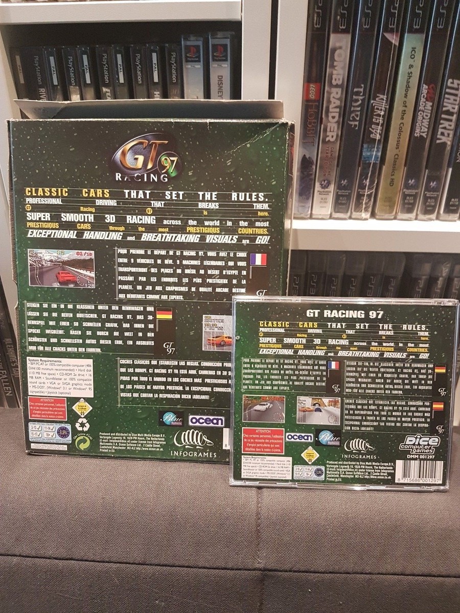 Jeu Vidéo GT 97 Racing Pour PC - Version Française - Bon état - Jeu D'action Aventure