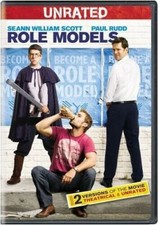 Role Models w Paul Rudd UNRATED (DVD)- You Can CHOOSE WITH OR WITHOUT A CASE