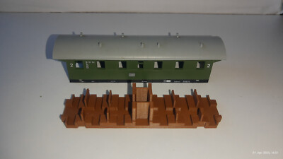 3D Druck Inneneinrichtung f. BTTB Personenwagen ''Donnerbüchse'' Modellbahn