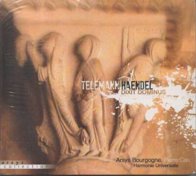 Telemann Haendel Dixit Dominus CD NEU Georg Philipp Telemann Arsys Bourgogne