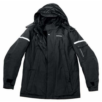 WASSERDICHTE REGENJACKE CADILLAC SPIDI Schwarz Gr S