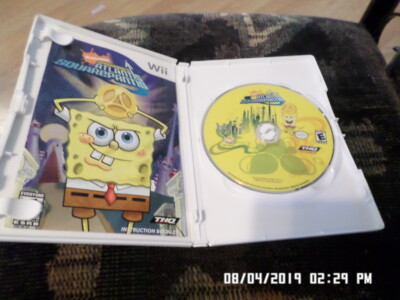 SpongeBob's Atlantis SquarePantis = COMPLETE w/ Case & Manual