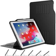 JETech Case for iPad 9.7-Inch 2018/2017 6th/5th Generation with Pencil Holder