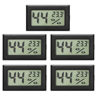 LCD Digital Hygrometer Thermometer Mini Luftfeuchtigkeit Temperaturmesser DE