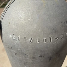 LUXFER Scuba Tank CTC/DOT-3AL3000  P656524  05A92-S80 Empty Tank