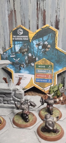 Heroscape The Axegrinders Of the Burning Forge - Picture 4 of 7