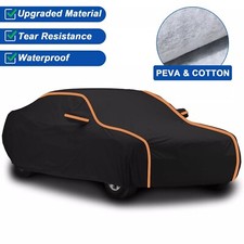 M L XL XXL Heavy Duty Waterproof Car Cover Rain Snow UV Full Protection Outdoor