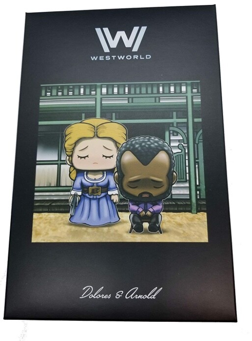 Westworld Dolores & Arnold Super Emo Friends figures New In Box From Loot Crate