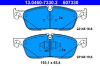 BremsbelÄGe Land Rover P. Discovery/Range Rover 2.0-2.2 D 4X4 11-
