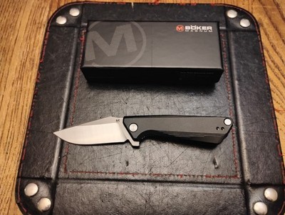 Boker Magnum MF.3 Folding Knife 2.8'' 440B Stainless Blade 3.6 OZ 4.1'' Closed