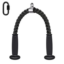 Tricep Rope 28 Inch, Rope Pull Down Attachment for Cable Machine, Heavy Duty ...
