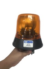 Ecco 5800 Series Low Profile Amber Rotating Beacon 12v Halogen Made England Ecco 5800 Series Low Profile Amber Rotating Beacon 12v Halogen Made England