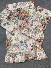Vintage Ralph Lauren Allison Floral 4 King Pillowcases. 2 Of 4 With Ruffles.NWOT
